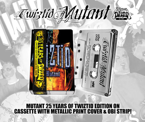 TWIZTID "MUTANT (VOL 2)" 25 YEARS OF TWIZTID EDITION - BRAND NEW CASSETTE TAPE