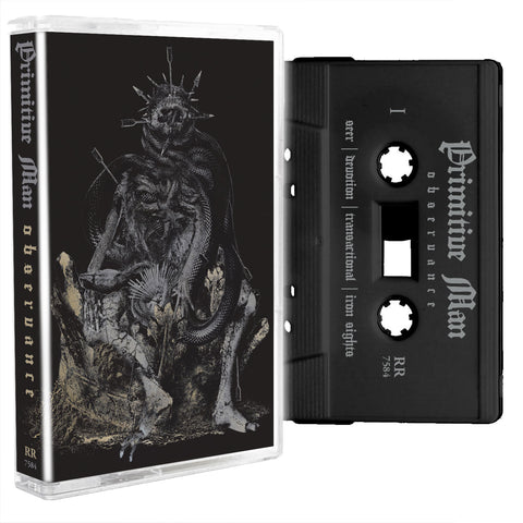 PRIMITIVE MAN - OBSERVANCE - BRAND NEW CASSETTE TAPE