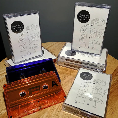LAZIE - i don't know anything - BRAND NEW CASSETTE TAPE