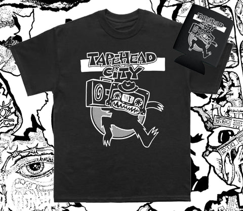 TAPEHEAD SKA MONSTER T-SHIRT + can coozie [PRE-ORDER]