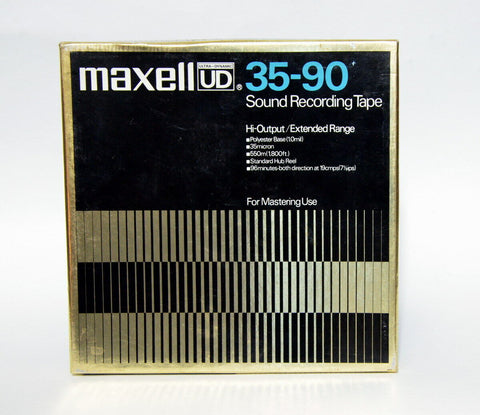 Maxell UD 35-90 S0und Recording Tape For Mastering Use