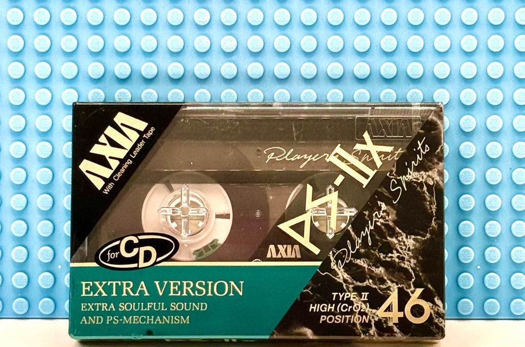 AXIA PS IIX 46 1989 JAPAN TYPE II BLANK CASSETTE TAPE