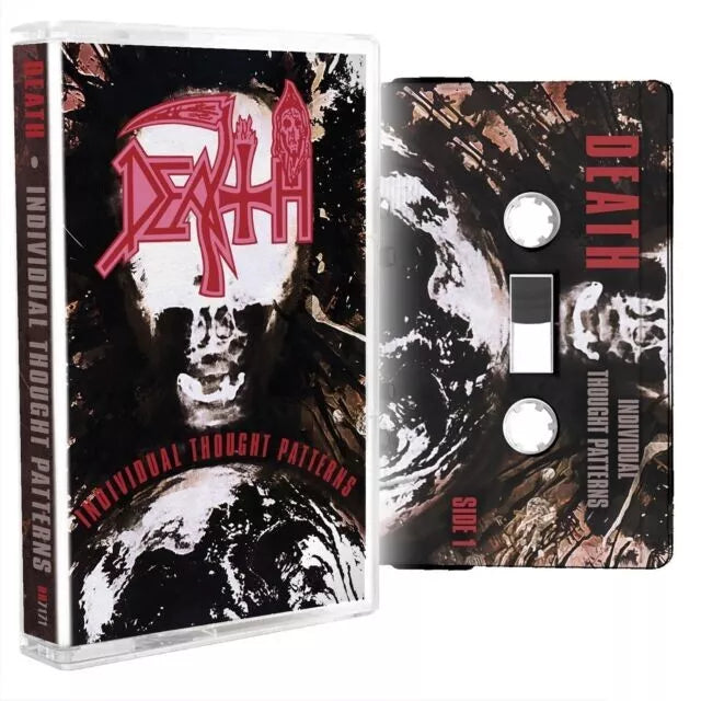 DEATH - individual thought patterns [UV REISSUE] - BRAND NEW CASSETTE TAPE