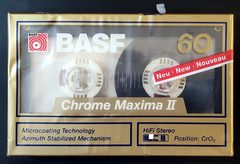 BASF Chrome Maxima II Blank 60 Minute High Bias Audio Cassette Tape