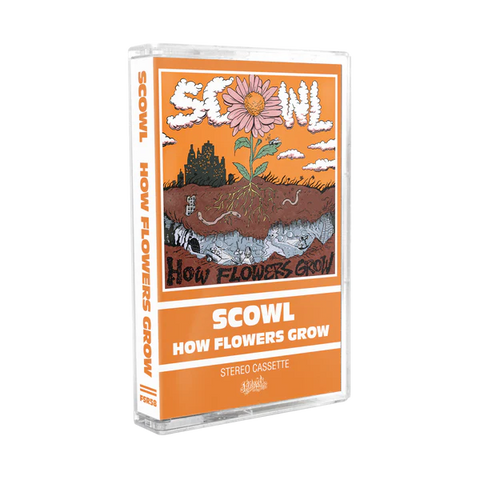 SCOWL - how flowers grow - BRAND NEW CASSETTE TAPE