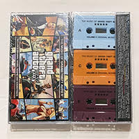 Grand Theft Auto V - The Music Of GTA V - 3X CASSETTE SET
