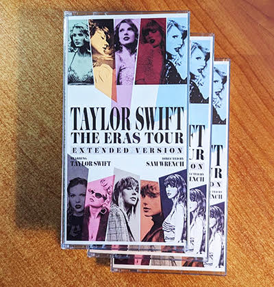 TAYLOR SWIFT - The Eras Tour (extended edition) 3x tapes - BRAND NEW CASSETTE TAPE