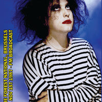 THE CURE - LIVE AT THE FOREST NATIONAL, BRUSSELS, BELGIUM, NOV 1ST 1987 - FM BROADCAST - BRAND NEW CASSETTE TAPE