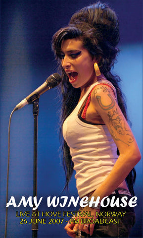 AMY WINEHOUSE - LIVE AT HOVE FESTIVAL, NORWAY, 26 JUNE 2007 - BRAND NEW CASSETTE TAPE