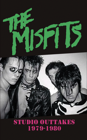 MISFITS - STUDIO OUTTAKES 1979-1980 - BRAND NEW CASSETTE TAPE