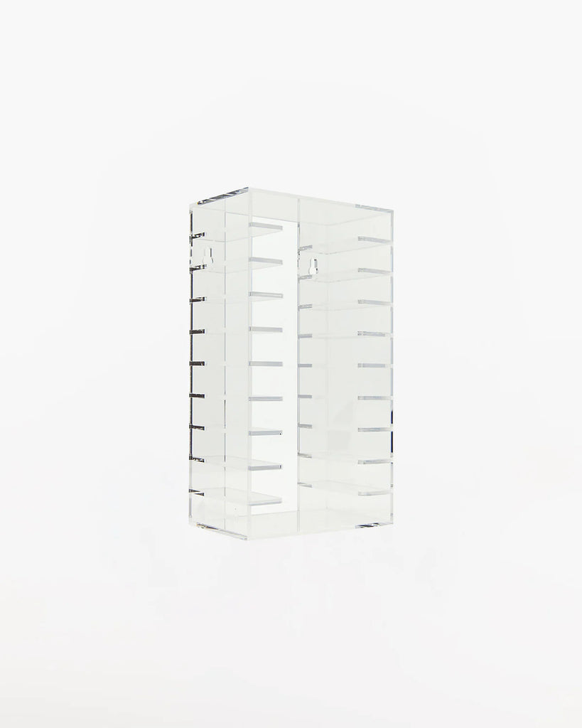 Clear Cassette Tape Rack