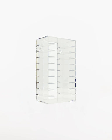 Clear Cassette Tape Rack