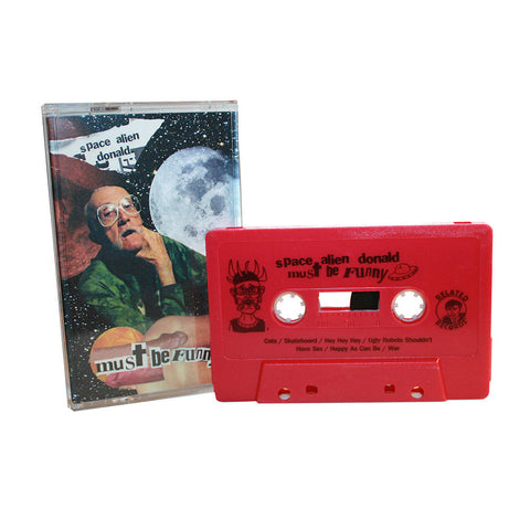 SPACE ALIEN DONALD - must be funny - BRAND NEW CASSETTE TAPE comedy