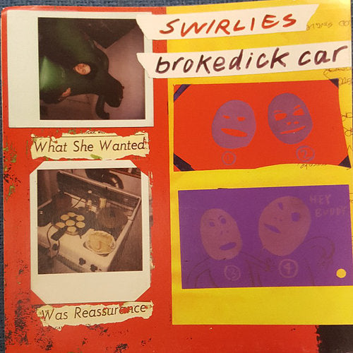 SWIRLIES - broke dick car - BRAND NEW CASSETTE TAPE