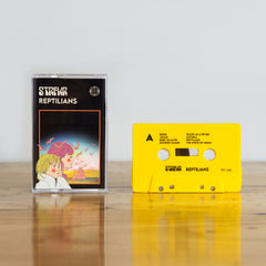 STRFKR - reptilians [10 yr anniversary yellow tape] - BRAND NEW CASSETTE TAPE