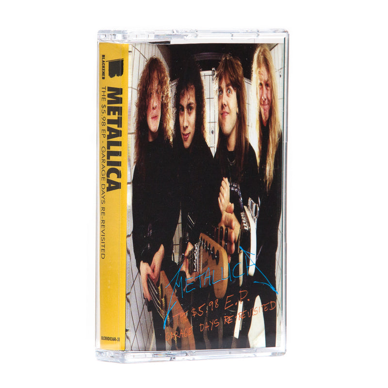 METALLICA - THE $5.98 EP – GARAGE DAYS RE-REVISITED (REMASTERED) - BRAND NEW CASSETTE TAPE