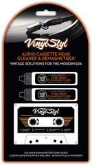 Vinyl Styl™ Audio Cassette Head Cleaner & Demagnetizer
