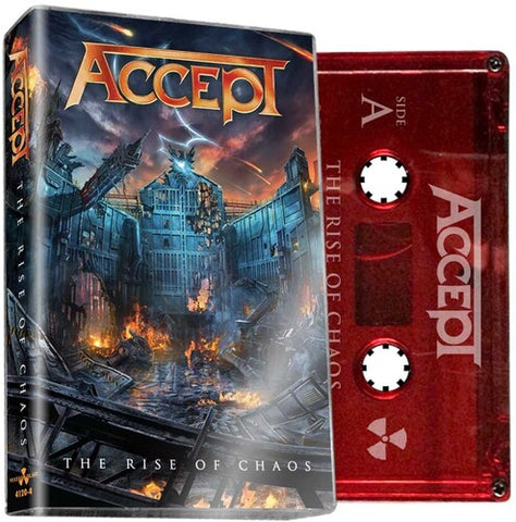 ACCEPT - The Rise Of Chaos - BRAND NEW CASSETTE TAPE