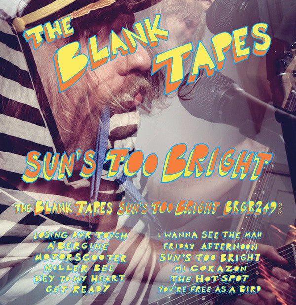 THE BLANK TAPES - suns too bright - BRAND NEW CASSETTE TAPE