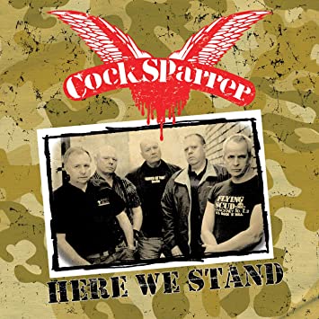 COCK SPARRER - here we stand - BRAND NEW CASSETTE TAPE