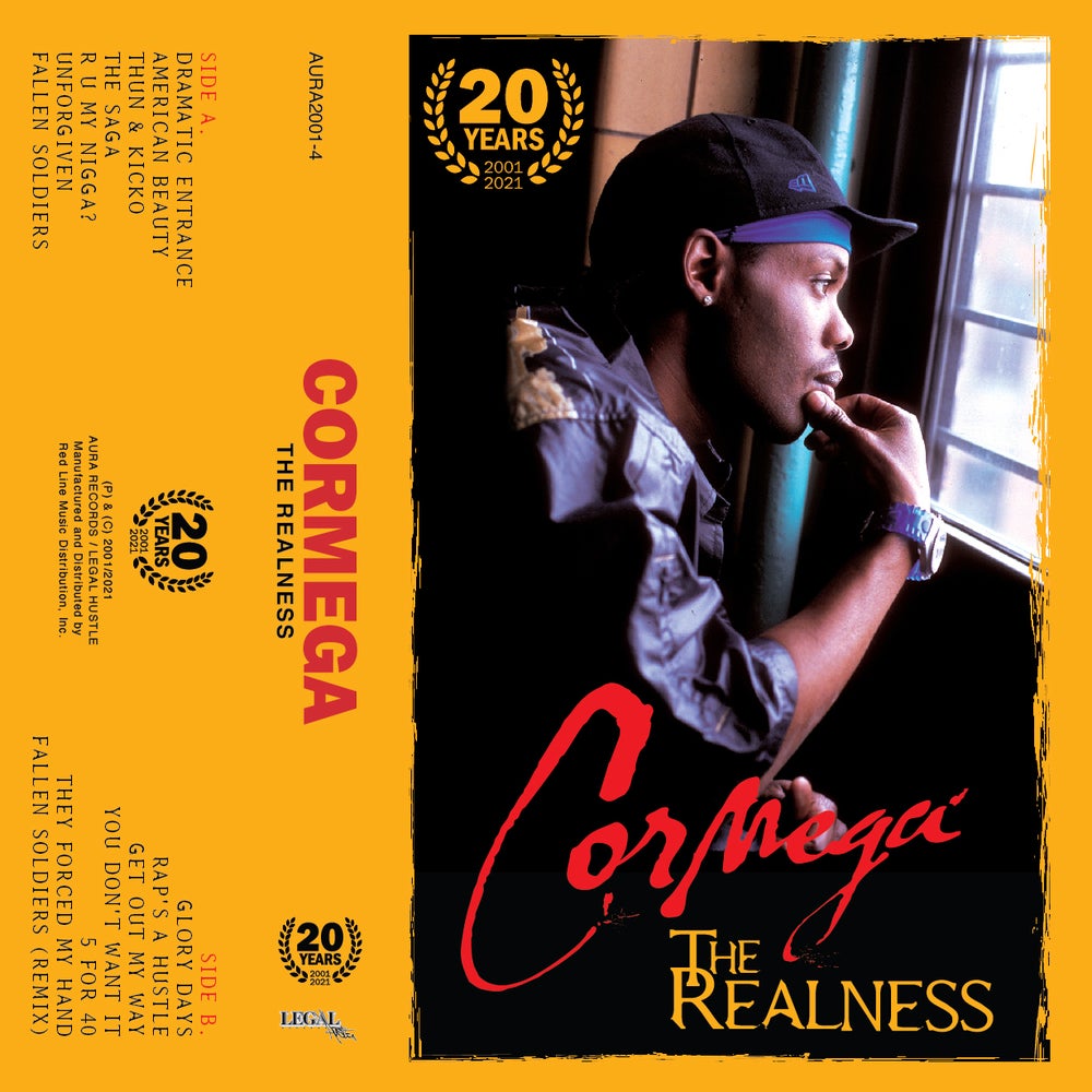 CORMEGA - "THE REALNESS" [20 YEAR ANNIVERSARY] - BRAND NEW CASSETTE TAPE