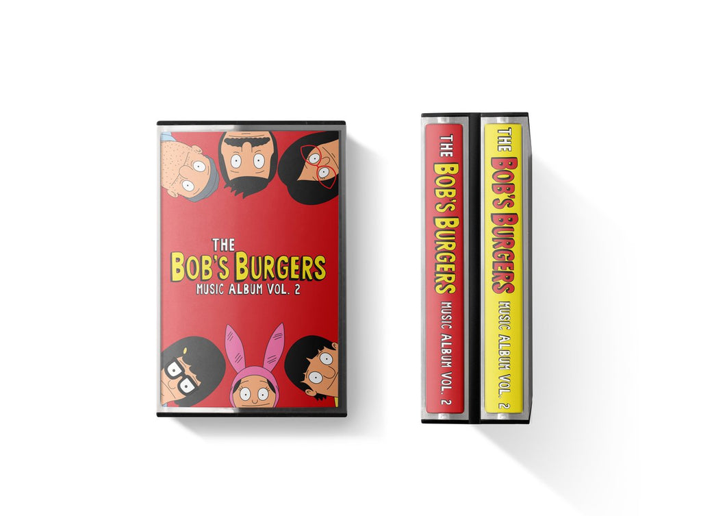 BOB'S BURGERS - The Bob's Burgers Music Album Vol. 2 [double album] - BRAND NEW CASSETTE TAPE