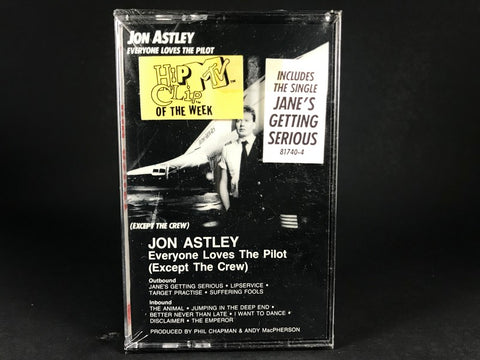 JON ASTLEY - Everyone Loves The Pilot (Except The Crew) - BRAND NEW CASSETTE TAPE