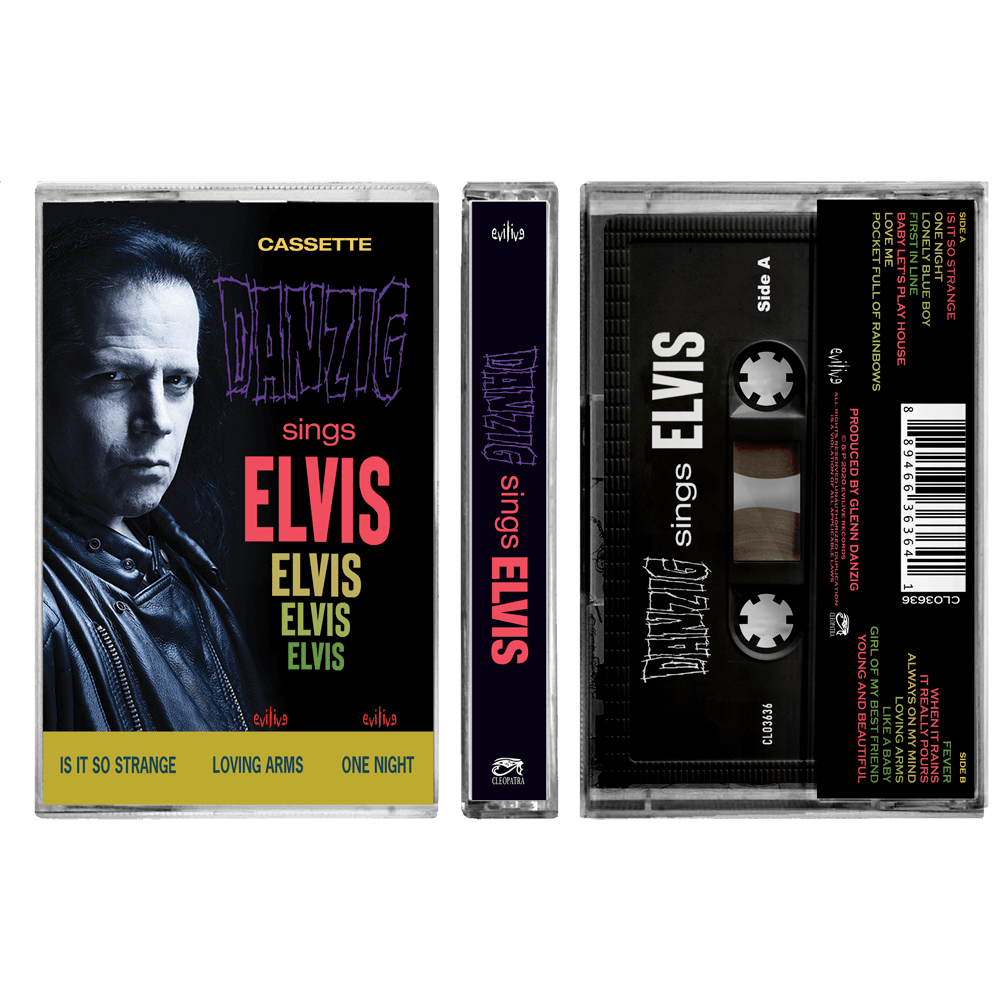 DANZIG - sings elvis - BRAND NEW CASSETTE TAPE