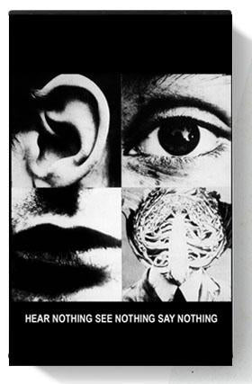 DISCHARGE - hear nothing, say nothing - BRAND NEW CASSETTE TAPE
