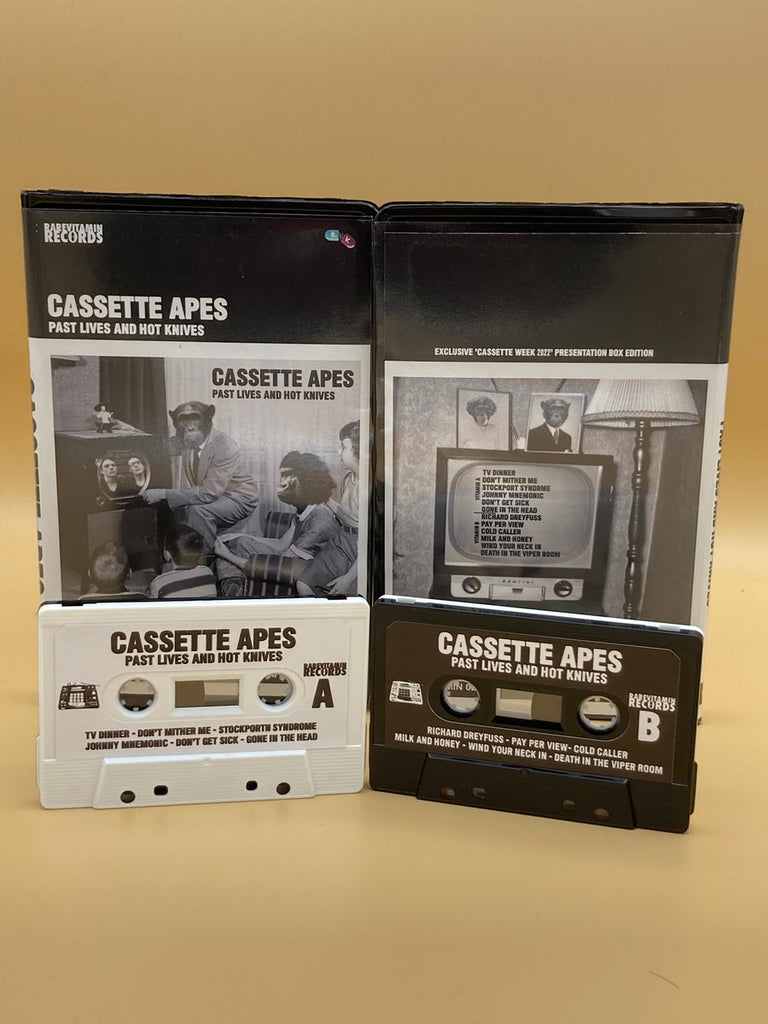 Cassette Apes - Past Lives And Hot Knives - BRAND NEW CASSETTE TAPE