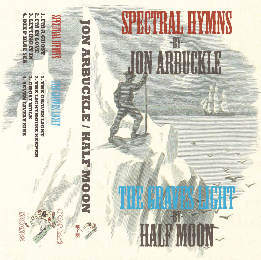 JON ARBUCKLE / HALF MOON - spectral hymns / the graves light - BRAND NEW CASSETTE TAPE