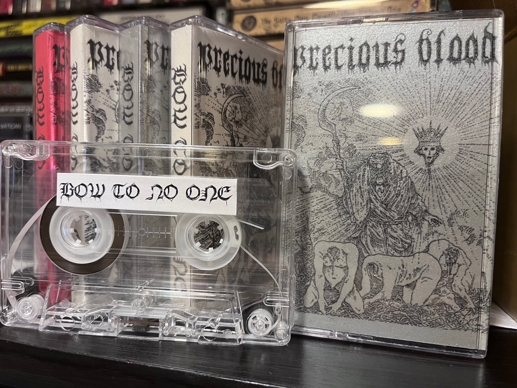 PRECIOUS BLOOD - bow to no one - BRAND NEW CASSETTE TAPE
