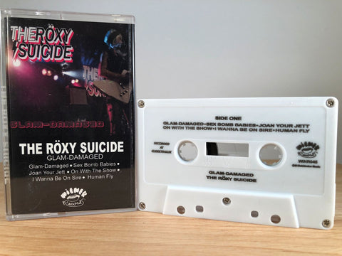 THE ROXY SUICIDE - glam-damaged - CASSETTE TAPE