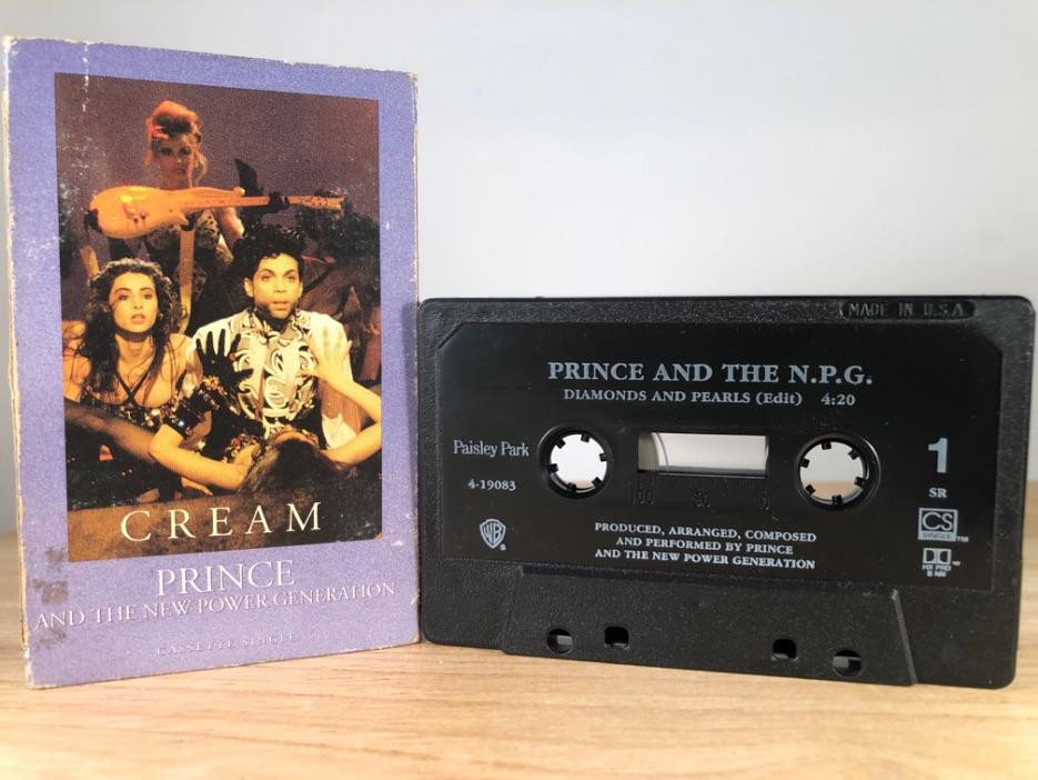 PRINCE AND THE N.P.G. - diamonds and pearls [edit] (cassingle) - CASSETTE TAPE