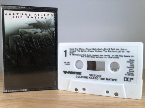 VICTORY - culture killed the native - CASSETTE TAPE