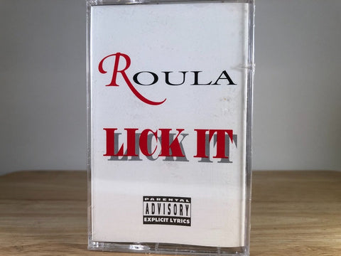 ROULA - lick it - BRAND NEW CASSETTE TAPE