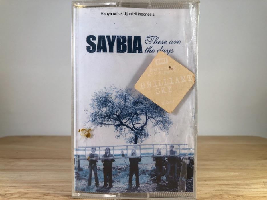 SAYBIA - these are the days - BRAND NEW CASSETTE TAPE [made in indonesia]