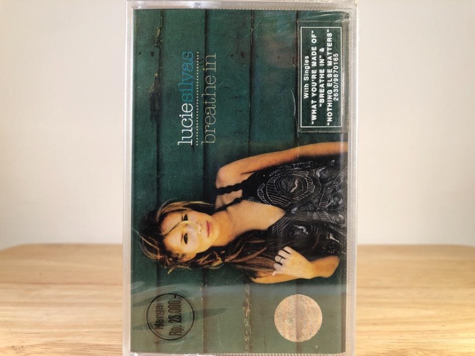 LUCIE SILVAS - breathe in - BRAND NEW CASSETTE TAPE [made in indonesia]
