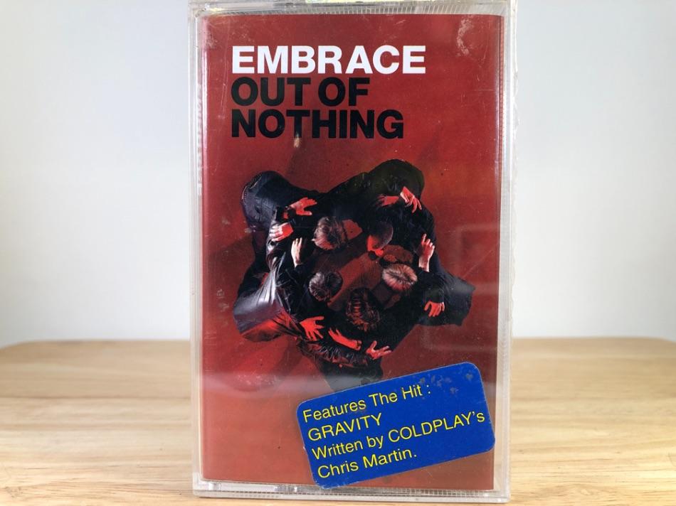 EMBRACE - out of nothing - BRAND NEW CASSETTE TAPE [made in indonesia]
