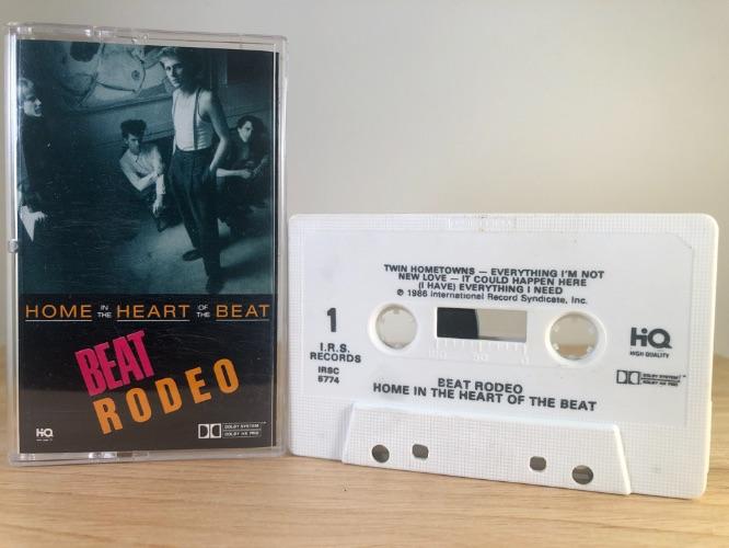 BEAT RODEO - home in the heart of the beat - CASSETTE TAPE