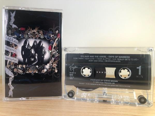 BALAAM AND THE ANGEL - days of madness - CASSETTE TAPE