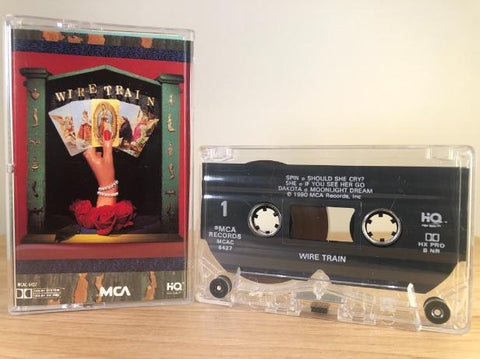 WIRE TRAIN - s/t - CASSETTE TAPE