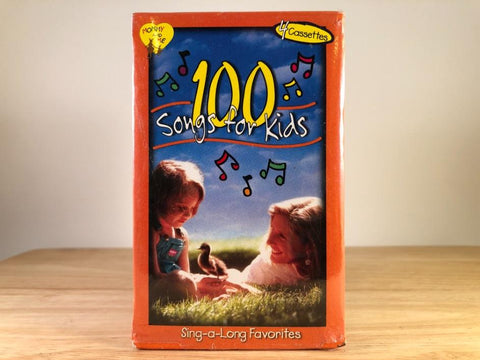 MOMMY AND ME: 100 SONGS FOR KIDS - sing-a-long favorites [4 tape set] - BRAND NEW CASSETTE TA{ES