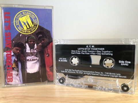 E.T.W - let’s stay together - CASSETTE TAPE