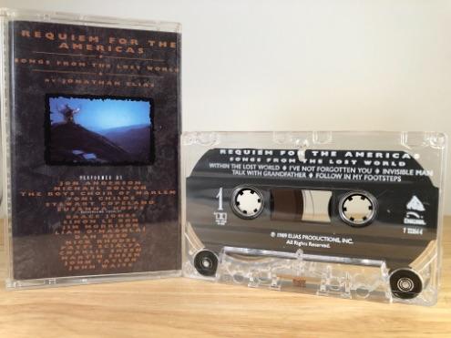JONATHAN ELIAS: REQUIEM FOR THE AMERICAS - songs from the lost world - CASSETTE TAPE