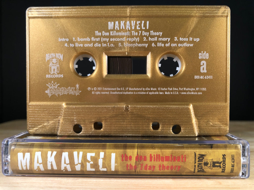 MAKAVELI [2PAC] - The Don Killuminati (The 7 Day Theory)[reissue] - BRAND NEW CASSETTE TAPE