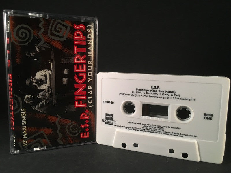 E.S.P. fingertips (clap your hands) single - CASSETTE TAPE