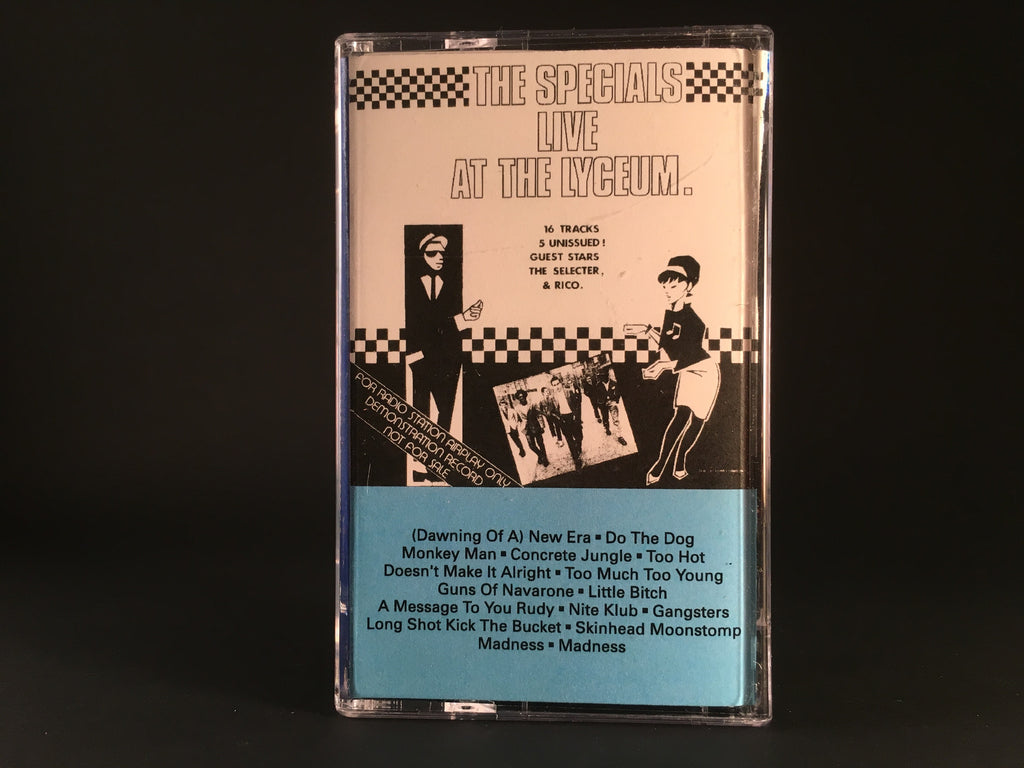 THE SPECIALS - LIVE at the lyceum - BRAND NEW CASSETTE TAPE