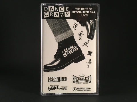 DANCE CRAZY - best of specialized ska LIVE! - CASSETTE TAPE
