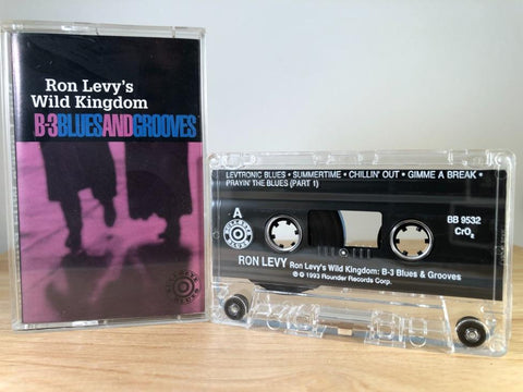 RON LEVY - ron levy's wild kingdom: b-3 blues and grooves - CASSETTE TAPE
